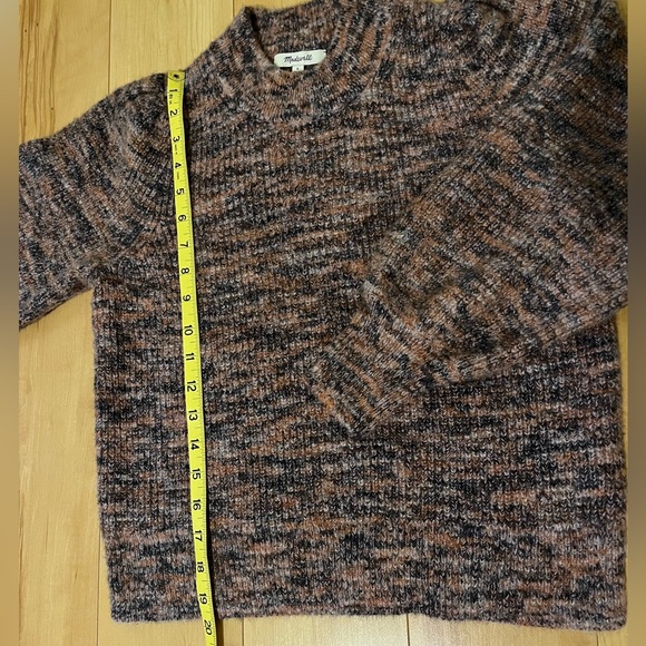 Madewell Space-Dyed Eaton Puff-Sleeve Pullover Sweater - Picture 6 of 9